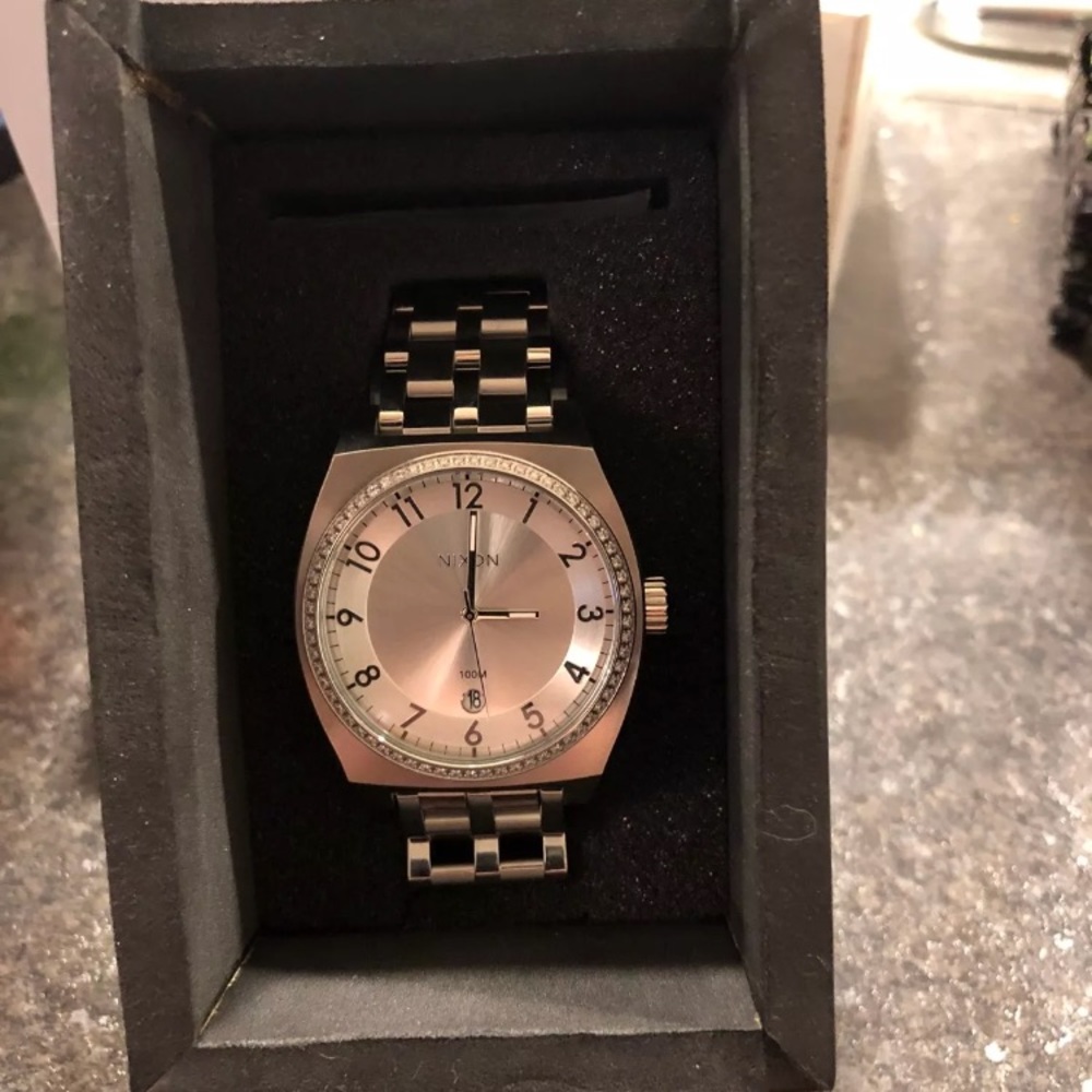Stainless Steel Nixon Monopoly Watch